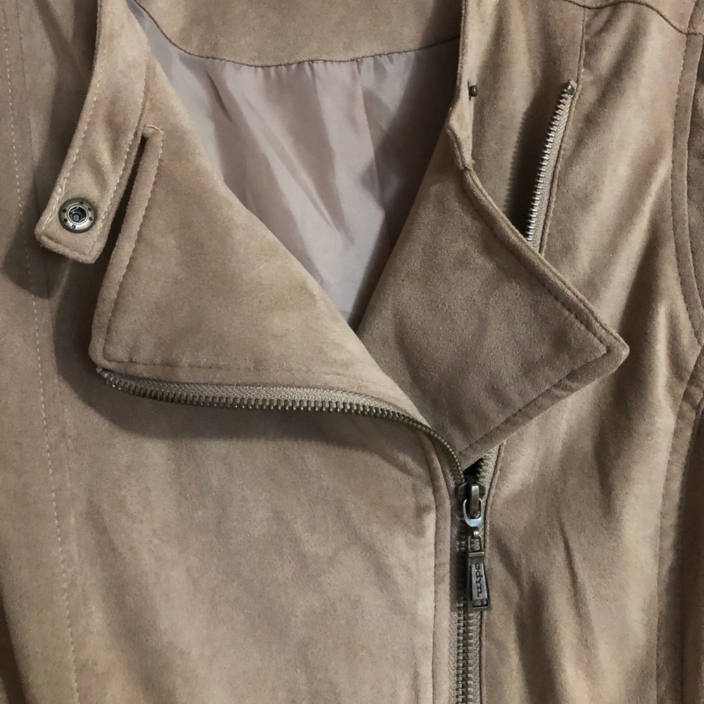 Suede-like Jacket - Picture 2 of 8